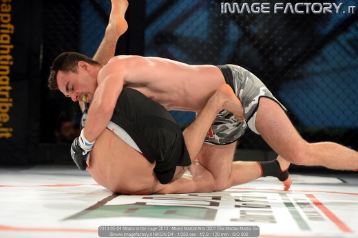 2013-05-04 Milano in the cage 2013 - Mixed Martial Arts 0501 Elia Madau-Mattia Siri